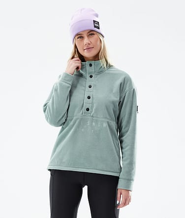 Comfy W 2021 Forro Polar Mujer Faded Green