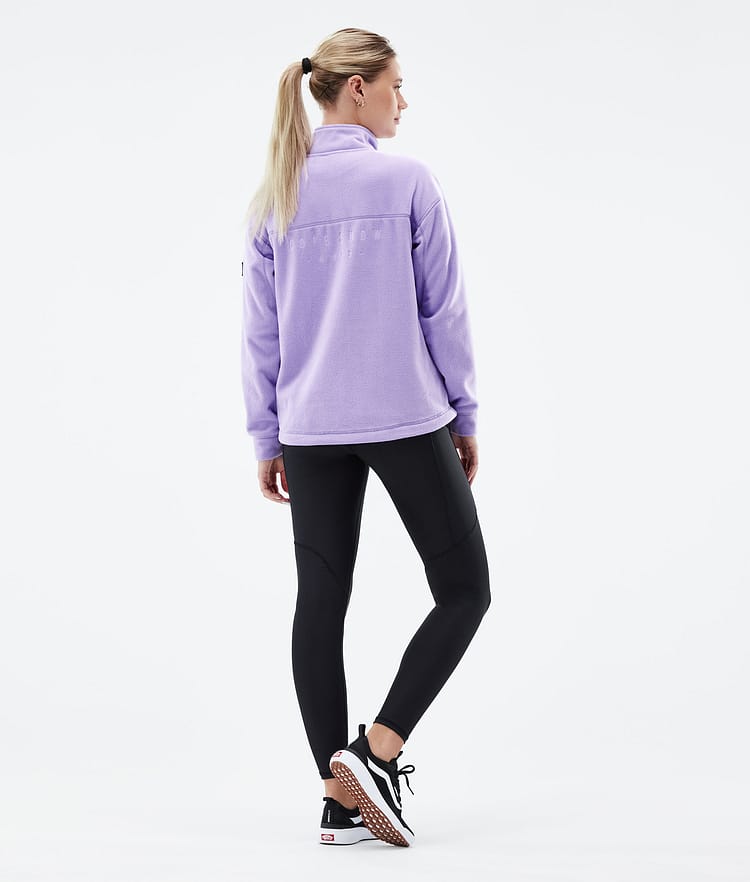 Comfy W 2021 Fleecová Mikina Dámské Faded Violet Renewed, Obrázek 5 z 6