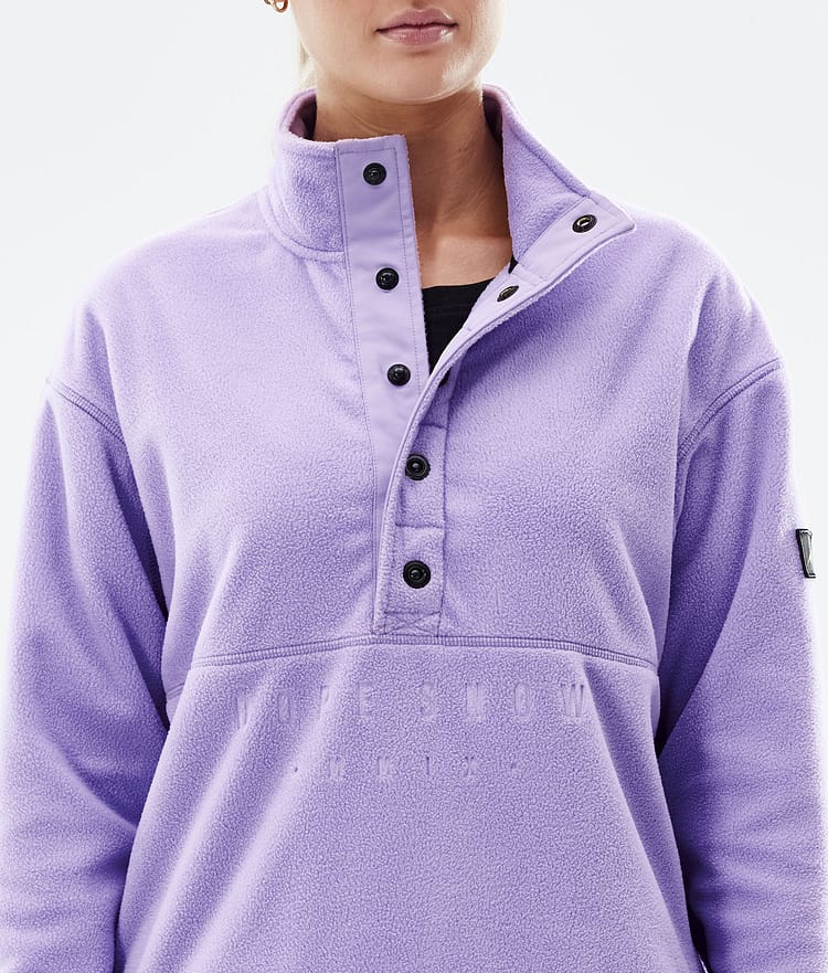 Comfy W 2021 Fleecová Mikina Dámské Faded Violet Renewed, Obrázek 6 z 6