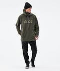 Cozy II 2021 Polar con Capucha Hombre Olive Green, Imagen 4 de 7
