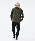 Comfy 2021 Sweter Polarowy Mężczyźni Olive Green, Zdjęcie 4 z 6