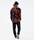 Comfy 2021 Sweter Polarowy Mężczyźni Paint Orange, Zdjęcie 5 z 6