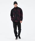 Comfy 2021 Sweter Polarowy Mężczyźni Paint Burgundy Renewed, Zdjęcie 4 z 6