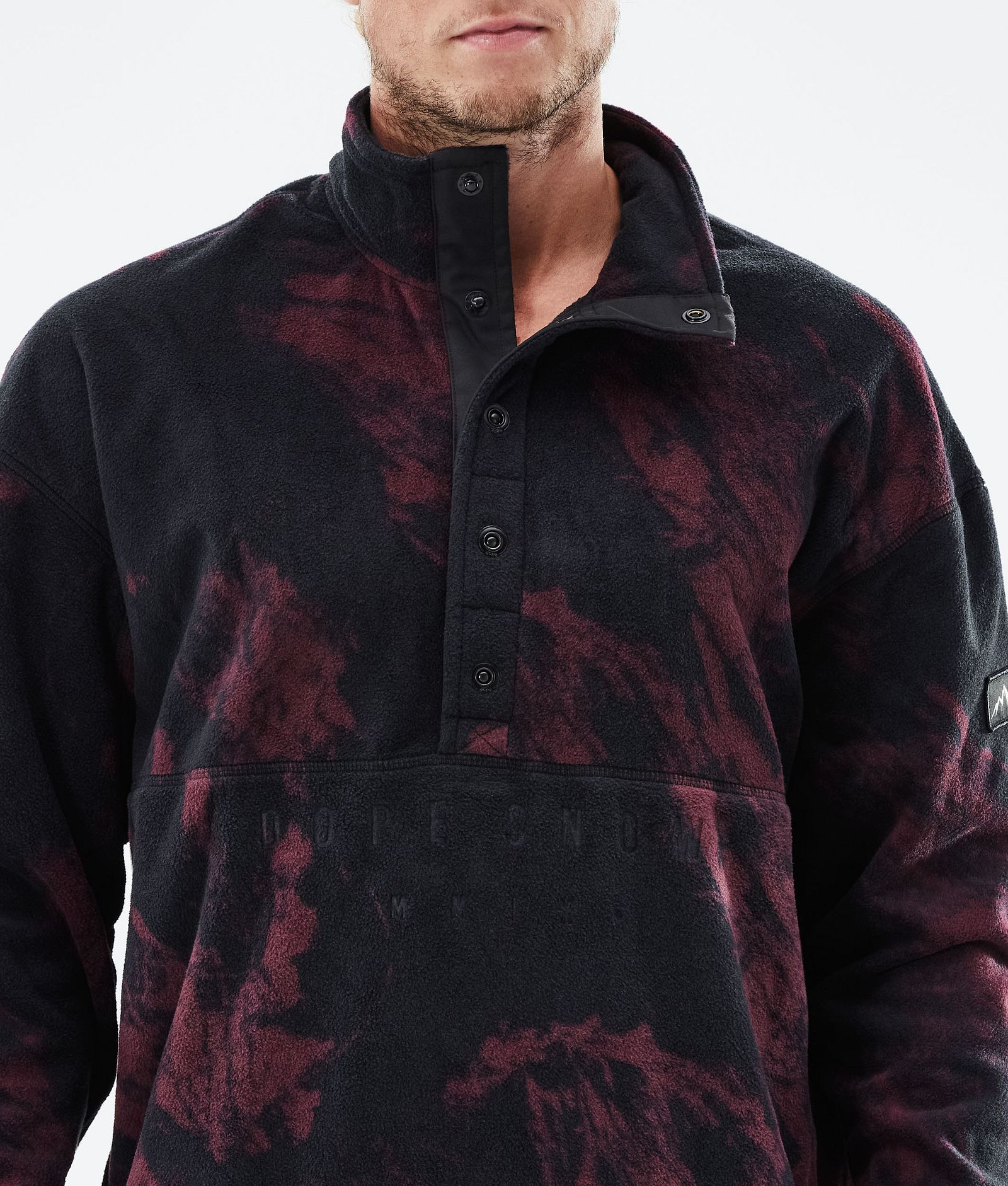 Comfy 2021 Sweter Polarowy Mężczyźni Paint Burgundy Renewed, Zdjęcie 6 z 6