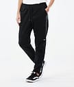 Comfy W Fleece Broek Dames Black