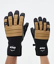 Ace 2021 Ski Gloves Men Gold