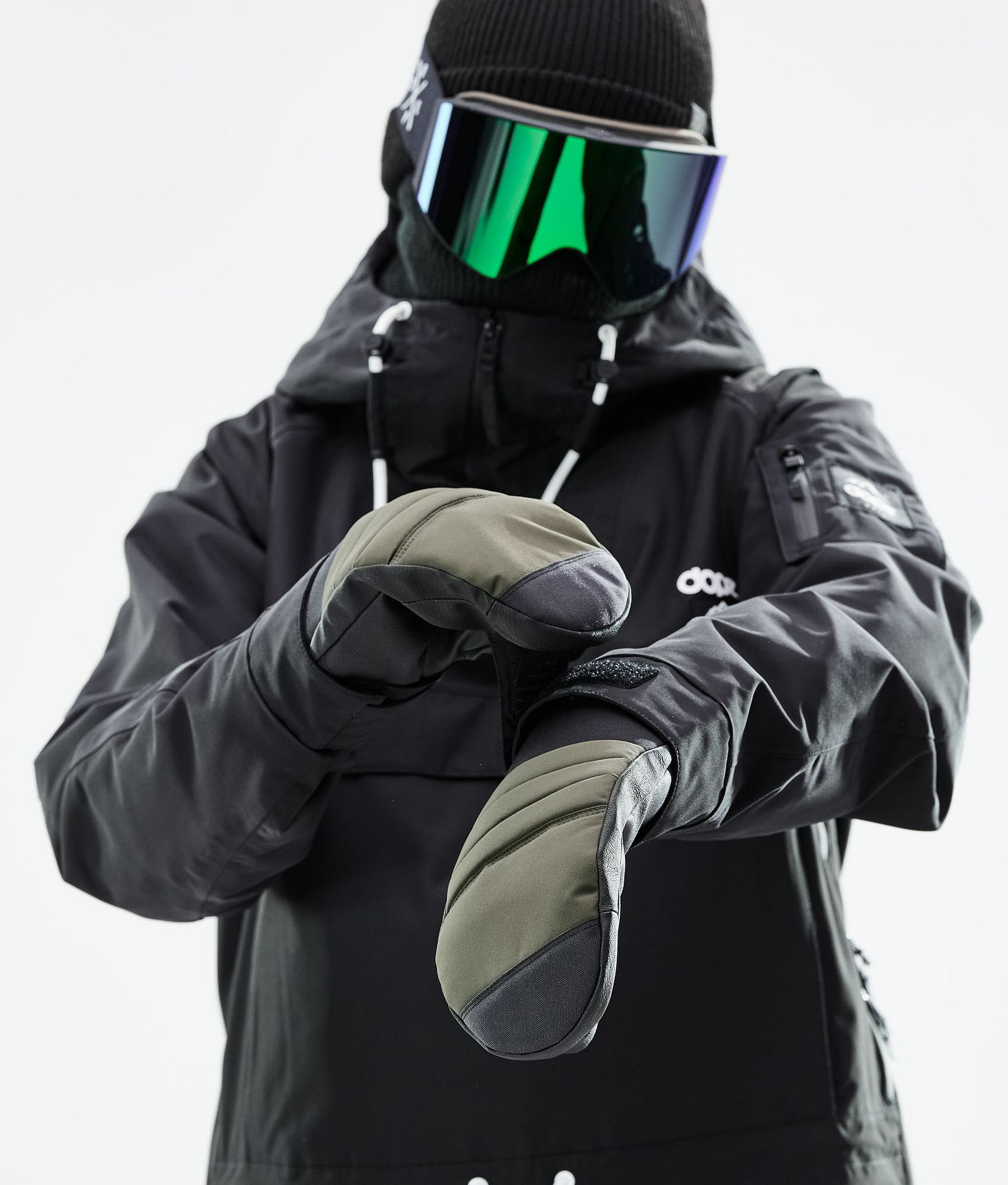 Ace 2021 Manoplas Olive Green, Imagen 5 de 6