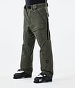 Antek 2021 Spodnie Narciarskie Mężczyźni Olive Green