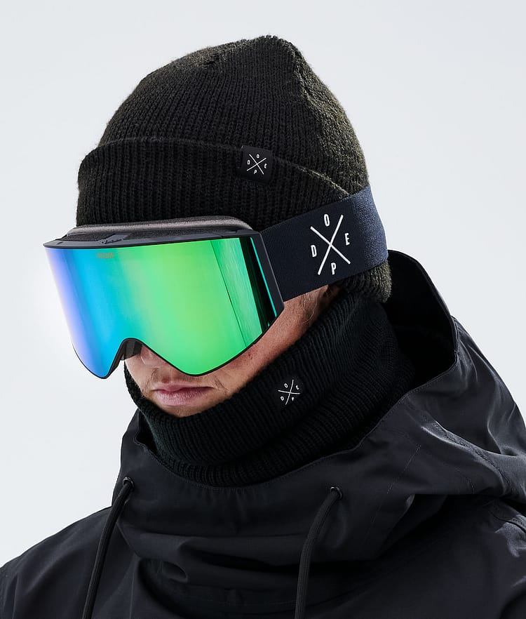 Sight 2021 Gogle Narciarskie Black/Green Mirror, Zdjęcie 2 z 6