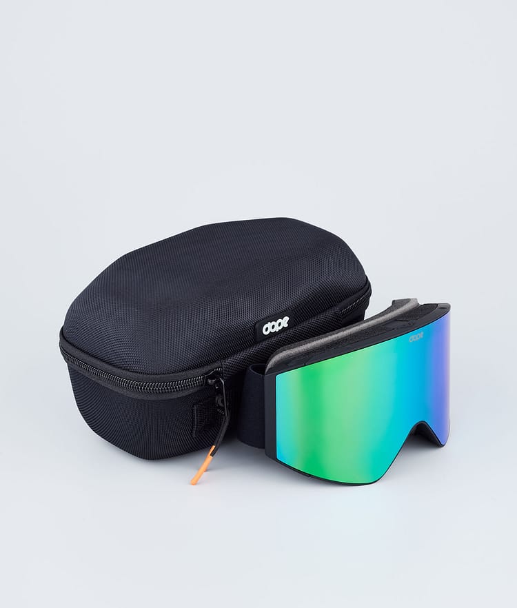 Sight 2021 Gogle Narciarskie Black/Green Mirror, Zdjęcie 4 z 6