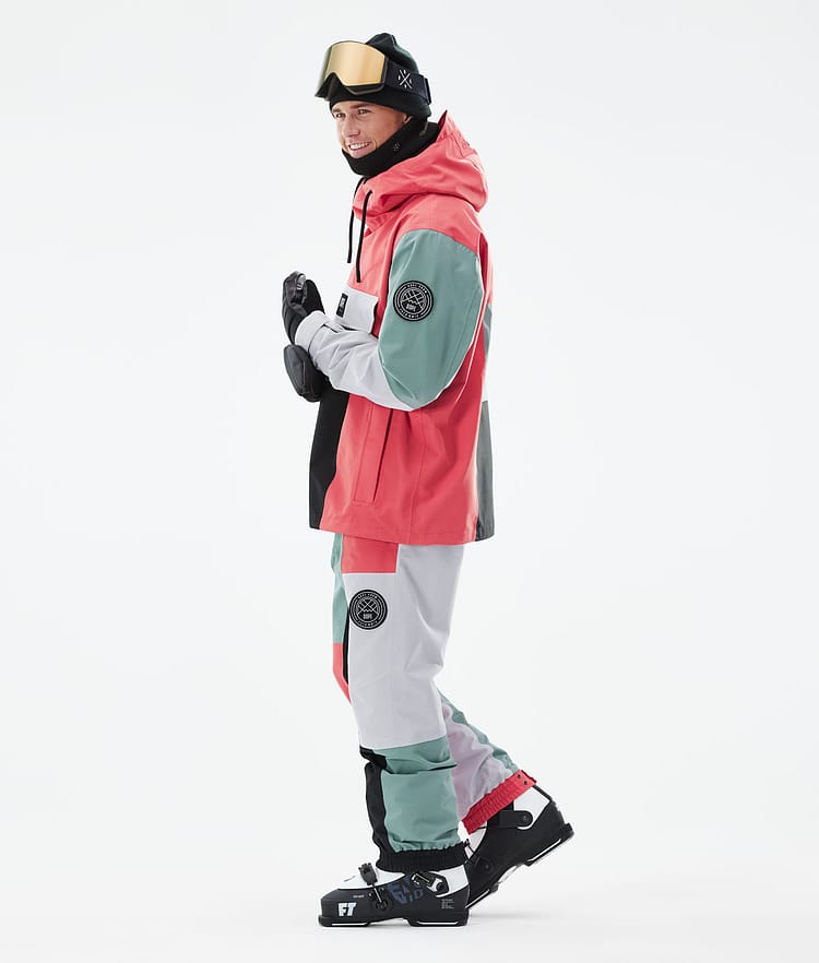 Blizzard LE Giacca Sci Uomo Limited Edition Patchwork Coral, Immagine 5 di 10