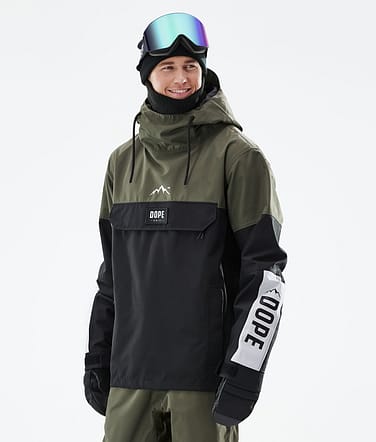 Blizzard LE Bunda na Snowboard Pánské Limited Edition Multicolor Olive Green