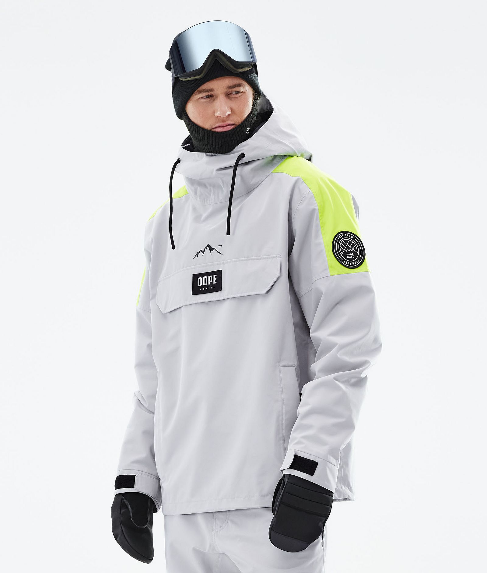 Blizzard LE Giacca Snowboard Uomo Limited Edition Stripe Light Grey, Immagine 1 di 9