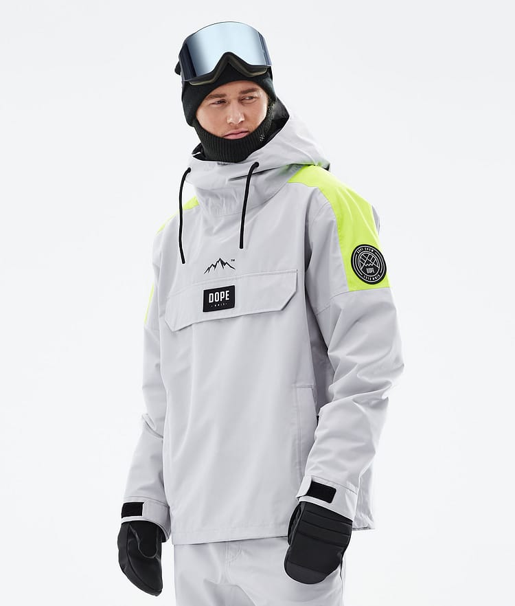 Blizzard LE Giacca Snowboard Uomo Limited Edition Stripe Light Grey, Immagine 1 di 9