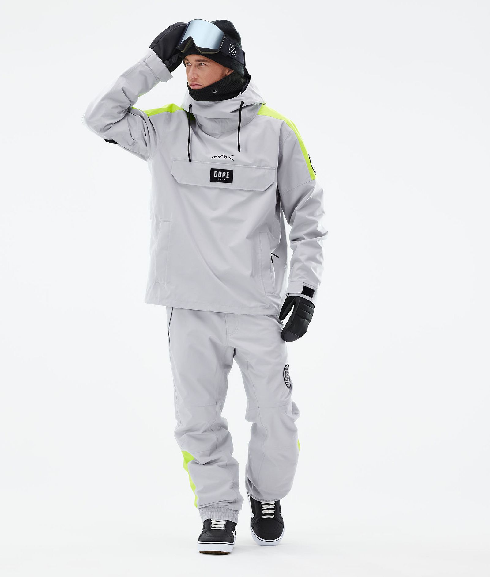 Blizzard LE Giacca Snowboard Uomo Limited Edition Stripe Light Grey, Immagine 3 di 9