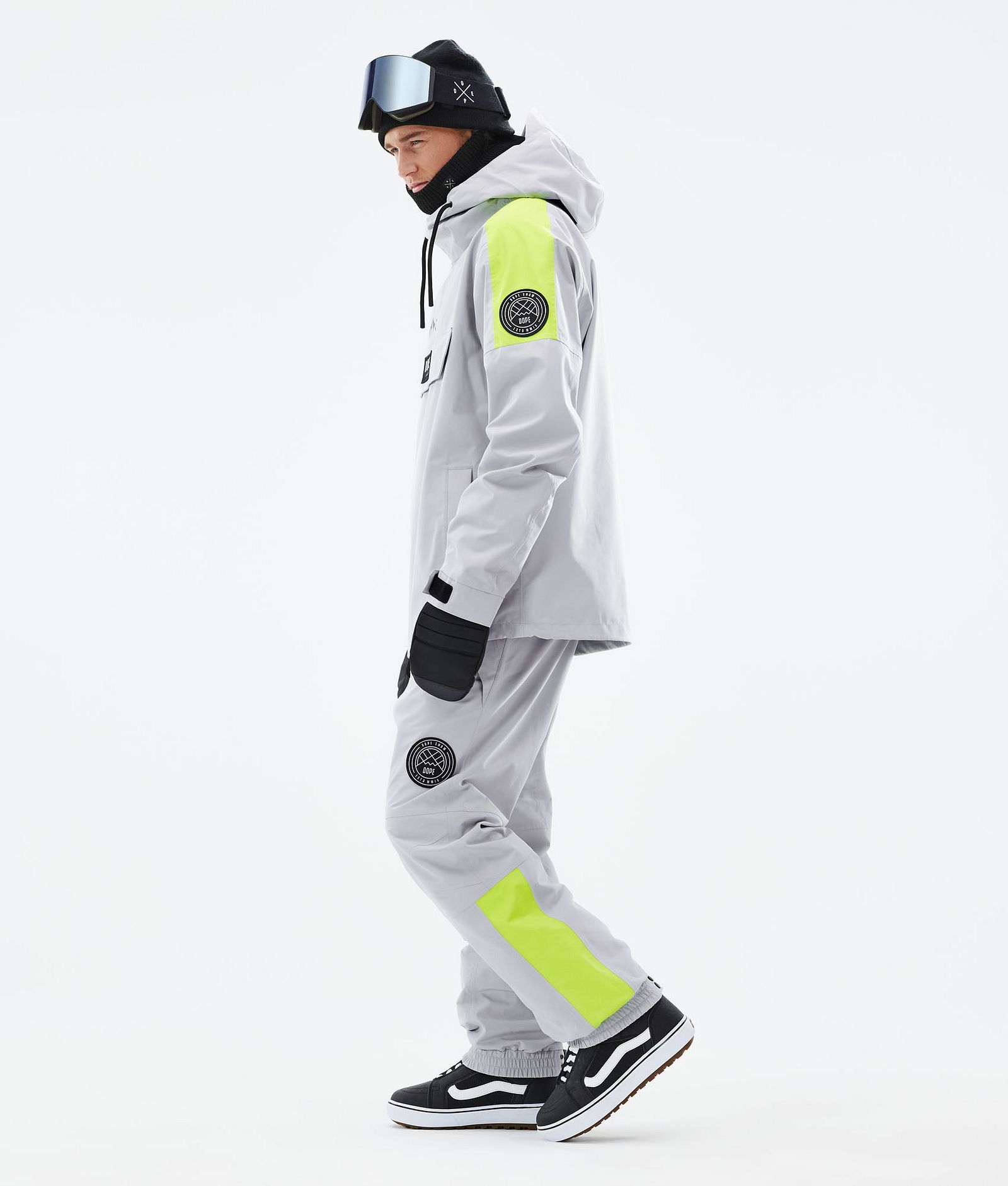 Blizzard LE Giacca Snowboard Uomo Limited Edition Stripe Light Grey, Immagine 4 di 9