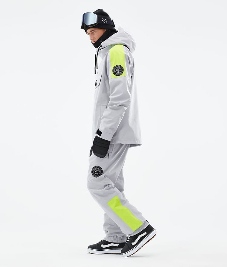 Blizzard LE Giacca Snowboard Uomo Limited Edition Stripe Light Grey, Immagine 4 di 9