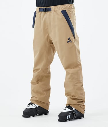 JT Blizzard Lyžařské Kalhoty Pánské Khaki Blue