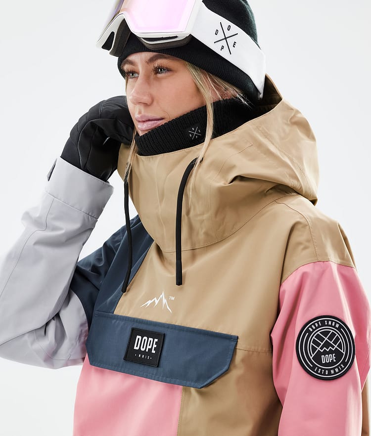 Blizzard LE W Skijakke Dame Limited Edition Patchwork Khaki, Bilde 2 av 10