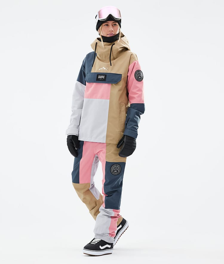Blizzard LE W Snowboardjacke Damen Limited Edition Patchwork Khaki, Bild 4 von 10