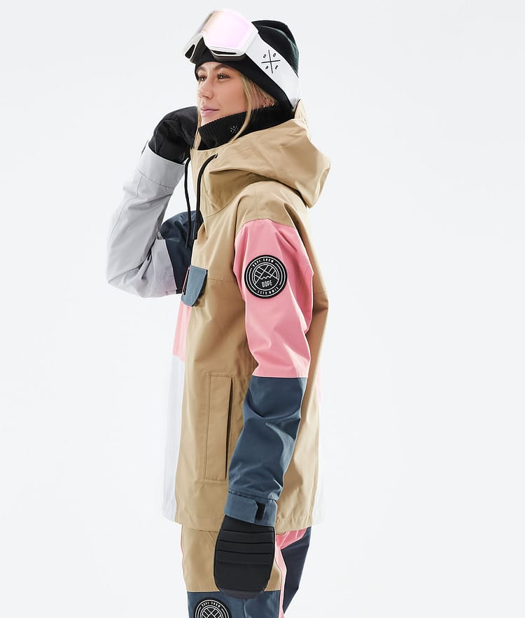 Blizzard LE W Snowboardjacke Damen Limited Edition Patchwork Khaki, Bild 7 von 10