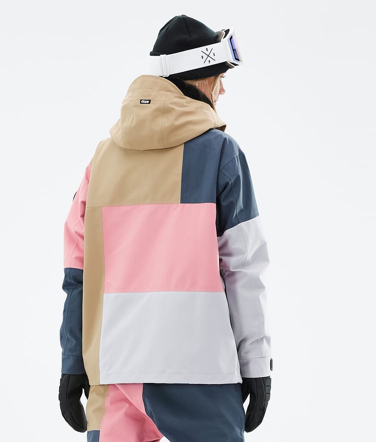 Blizzard LE W Skijakke Dame Limited Edition Patchwork Khaki, Bilde 8 av 10