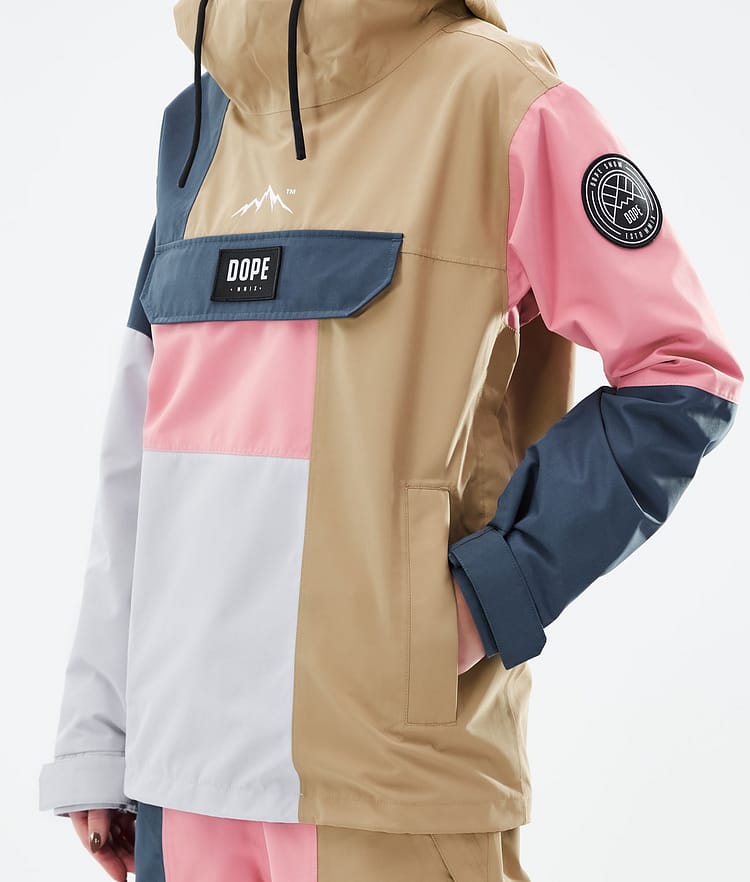 Blizzard LE W Skijakke Dame Limited Edition Patchwork Khaki, Bilde 9 av 10