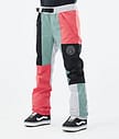 Blizzard LE W Snowboard Pants Women Limited Edition Patchwork Coral