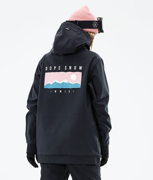 Yeti W 21 Chaqueta Snowboard Mujer Range Black