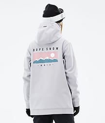 Dope Yeti W 21 Chaqueta Snowboard Mujer Range Light Grey