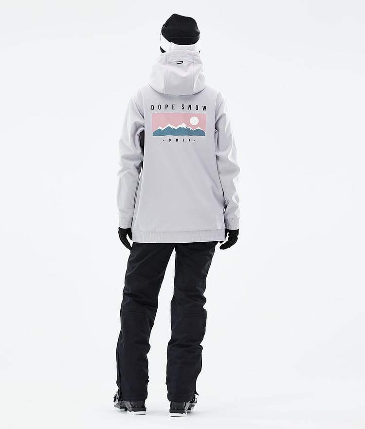 Yeti W 2021 Kurtka Narciarska Kobiety Range Light Grey, Zdjęcie 5 z 8