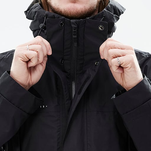 Främre dragkedja med dubbla flikar Huvudproduktbild,