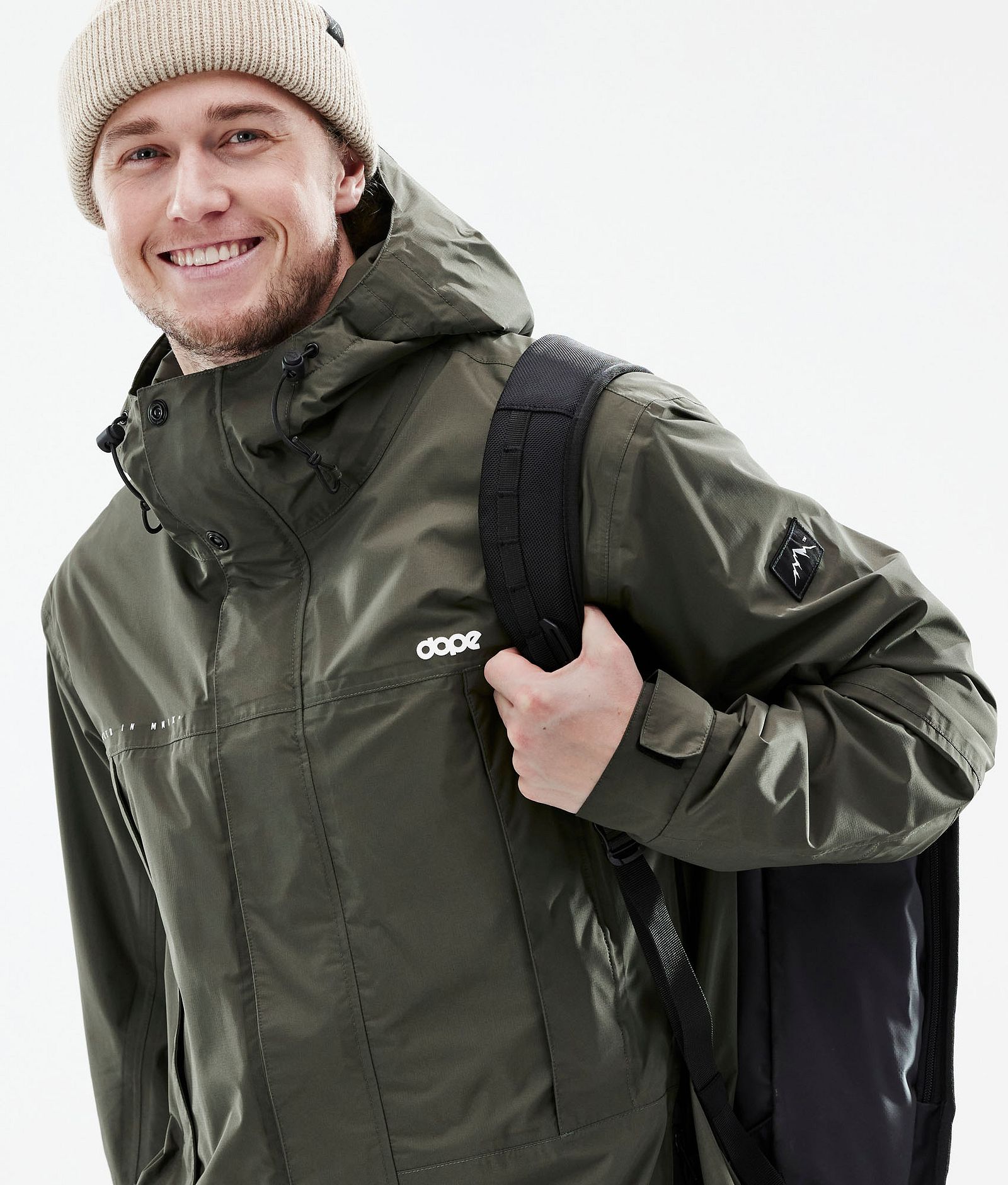 Ranger Light Outdoor Jacka Herr Olive Green, Bild 2 av 10