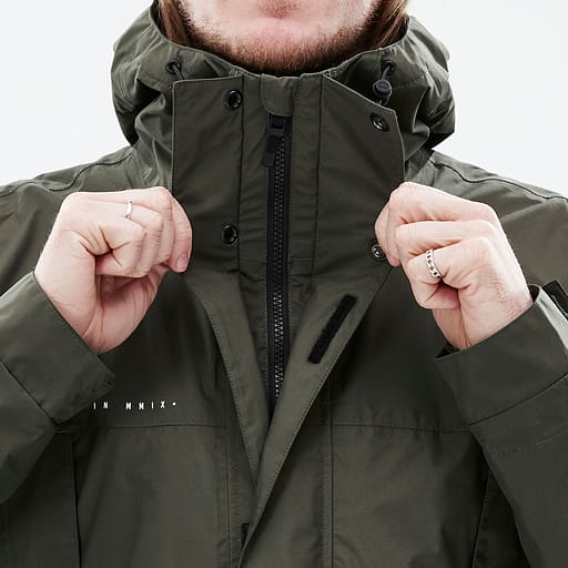 Front Zipper with Double Plackets Main Product Details Image,