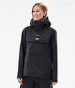 Downpour W Veste de pluie Femme Black