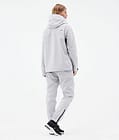 Downpour W Veste de pluie Femme Light Grey, Image 4 sur 10