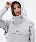Downpour W Veste de pluie Femme Light Grey, Image 5 sur 10