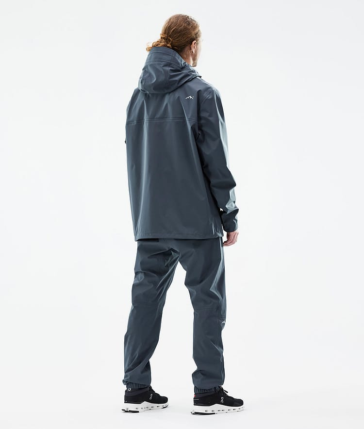 Downpour Pantaloni Antipioggia Uomo Metal Blue Renewed, Immagine 4 di 9