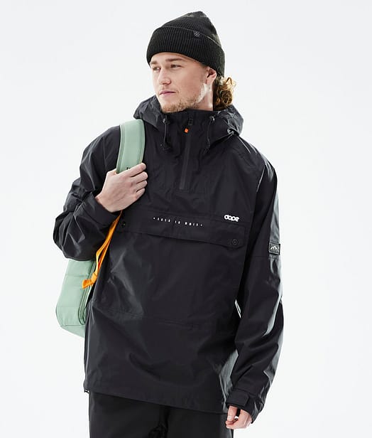 Hiker Light Outdoor Jacket Men Black