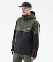 Hiker Light Outdoor Jacket Men Olive Green/Black