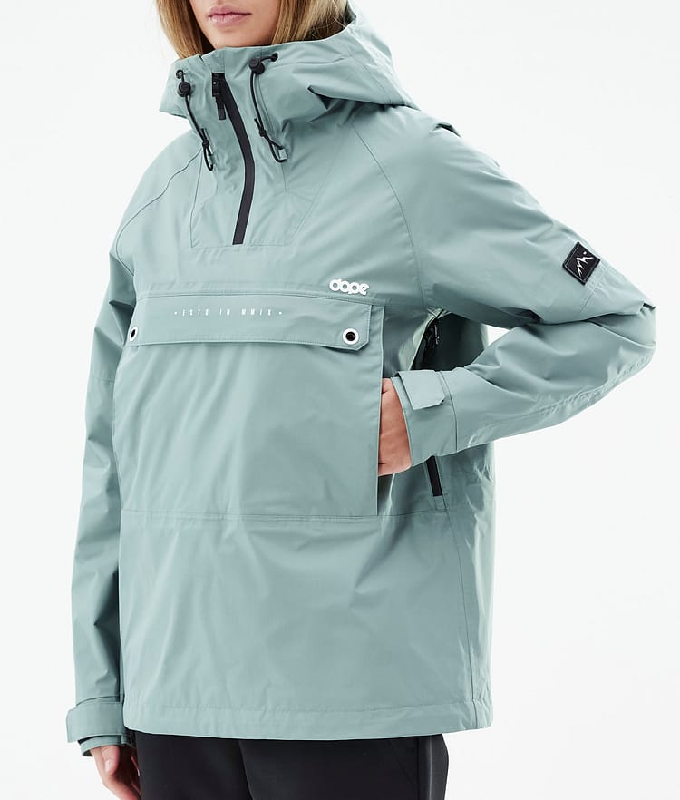 Hiker Light W Giacca Outdoor Donna Faded Green, Immagine 8 di 9