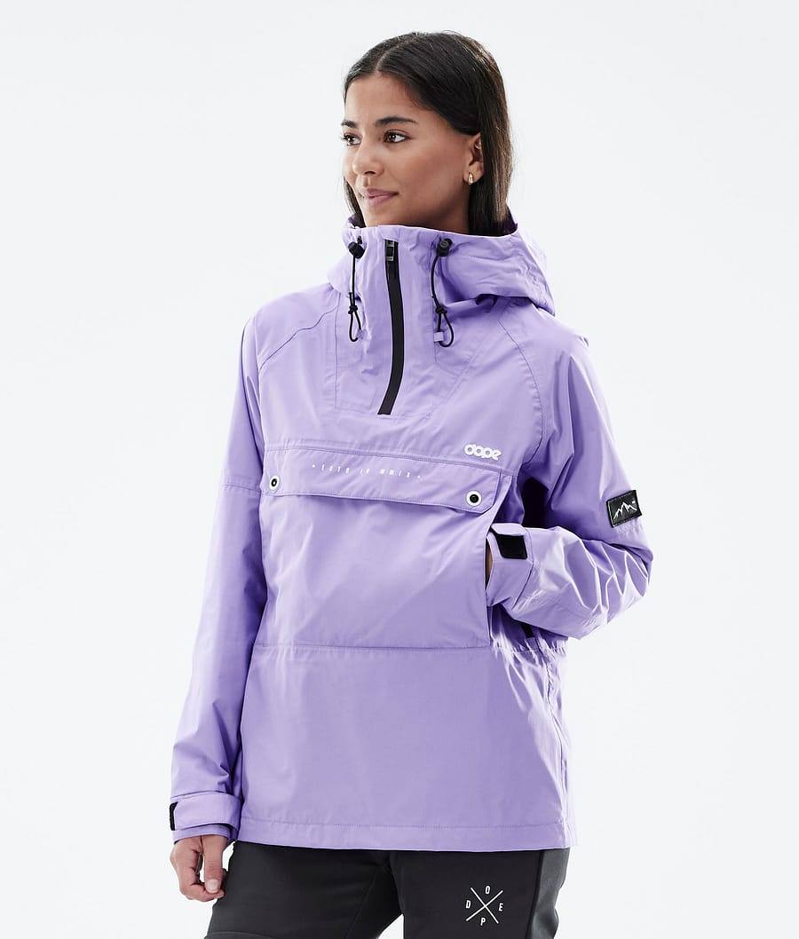 Dope Hiker Light W Outdoor Jacket Faded Violet