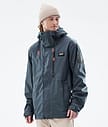 Blizzard Light Full Zip Outdoor Jacka Herr Metal Blue