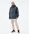 Blizzard Light Full Zip Outdoor Jacka Herr Metal Blue, Bild 3 av 10