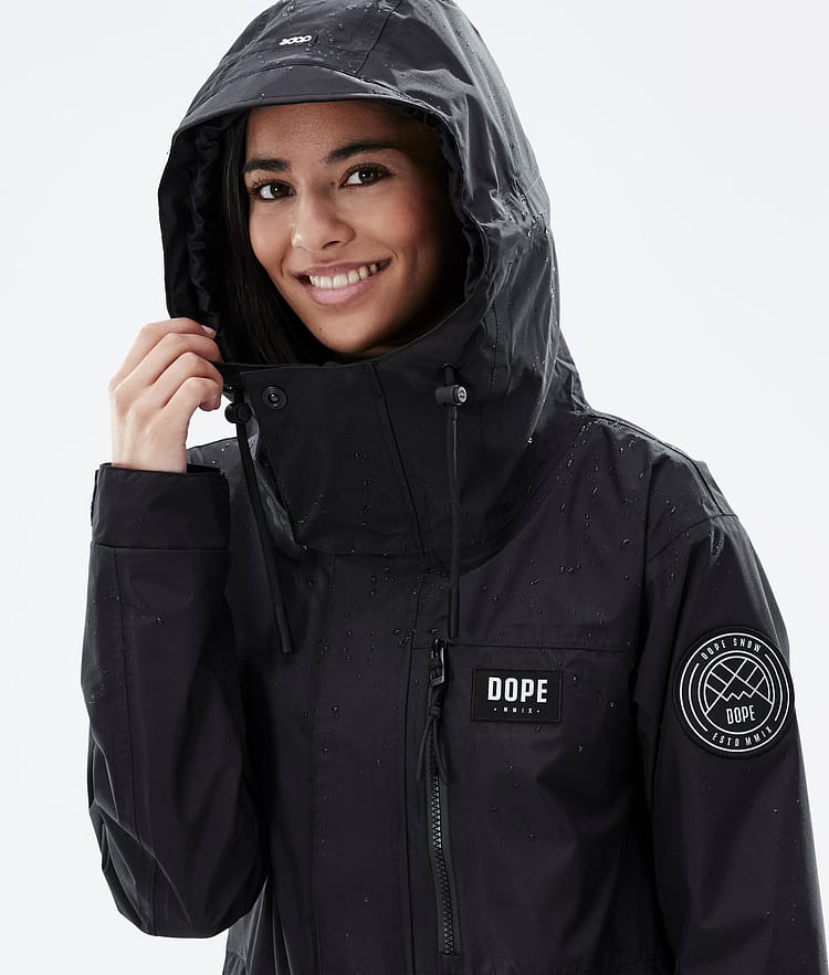 Blizzard Light W Full Zip Outdoorová Bunda Dámské Black, Obrázek 5 z 10