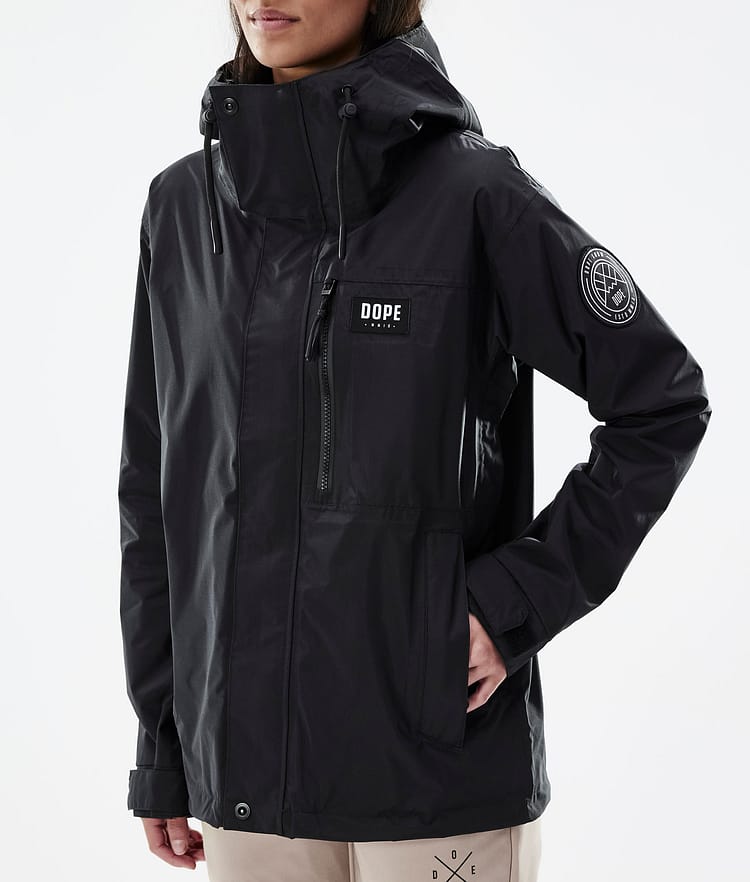 Blizzard Light W Full Zip Outdoorová Bunda Dámské Black, Obrázek 8 z 10