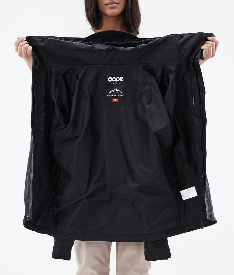 Blizzard Light W Full Zip Outdoorová Bunda Dámské Black, Obrázek 10 z 10