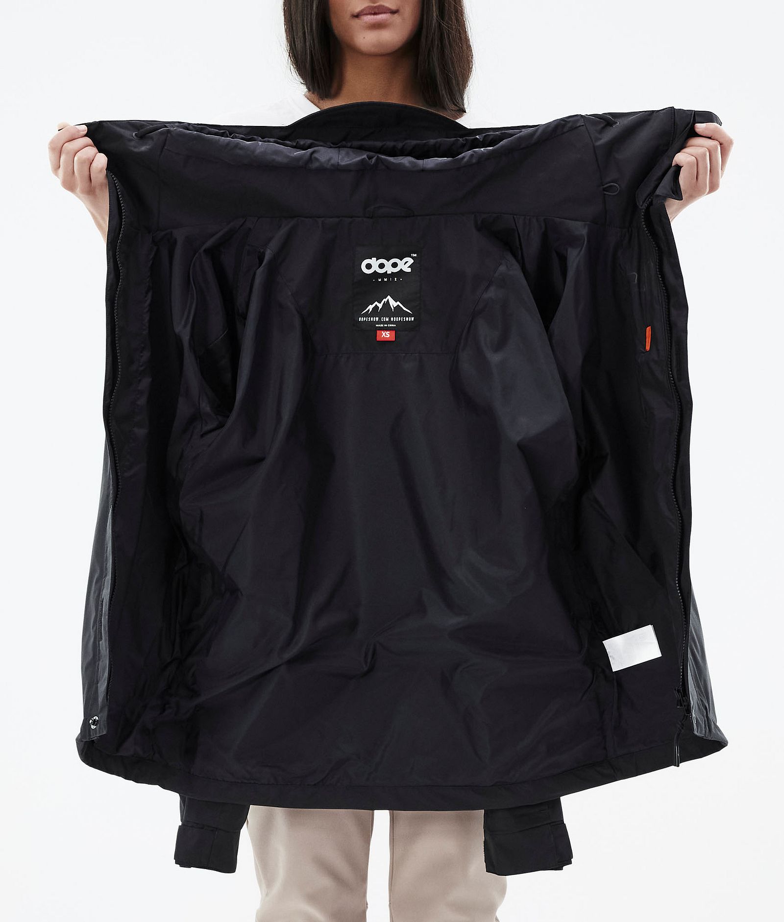 Blizzard Light W Full Zip Outdoorová Bunda Dámské Black, Obrázek 10 z 10