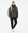 Blizzard Light W Full Zip Veste Randonnée Femme Olive Green, Image 3 sur 10