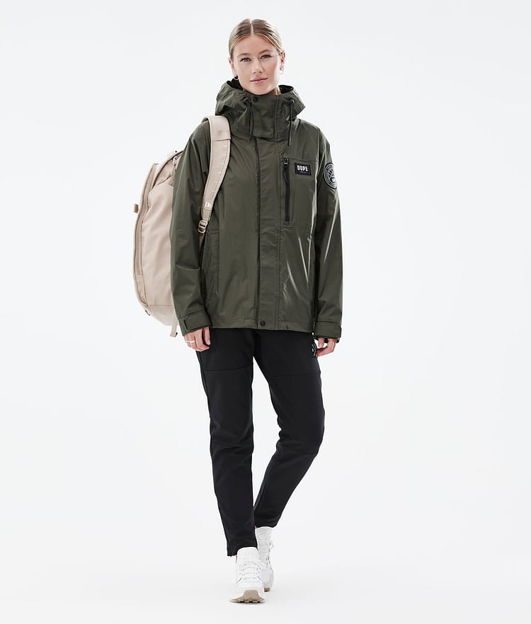 Blizzard Light W Full Zip Veste Randonnée Femme Olive Green, Image 3 sur 10